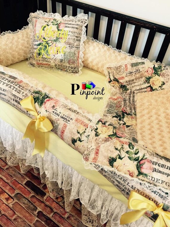 Vintage Crib Bedding Etsy