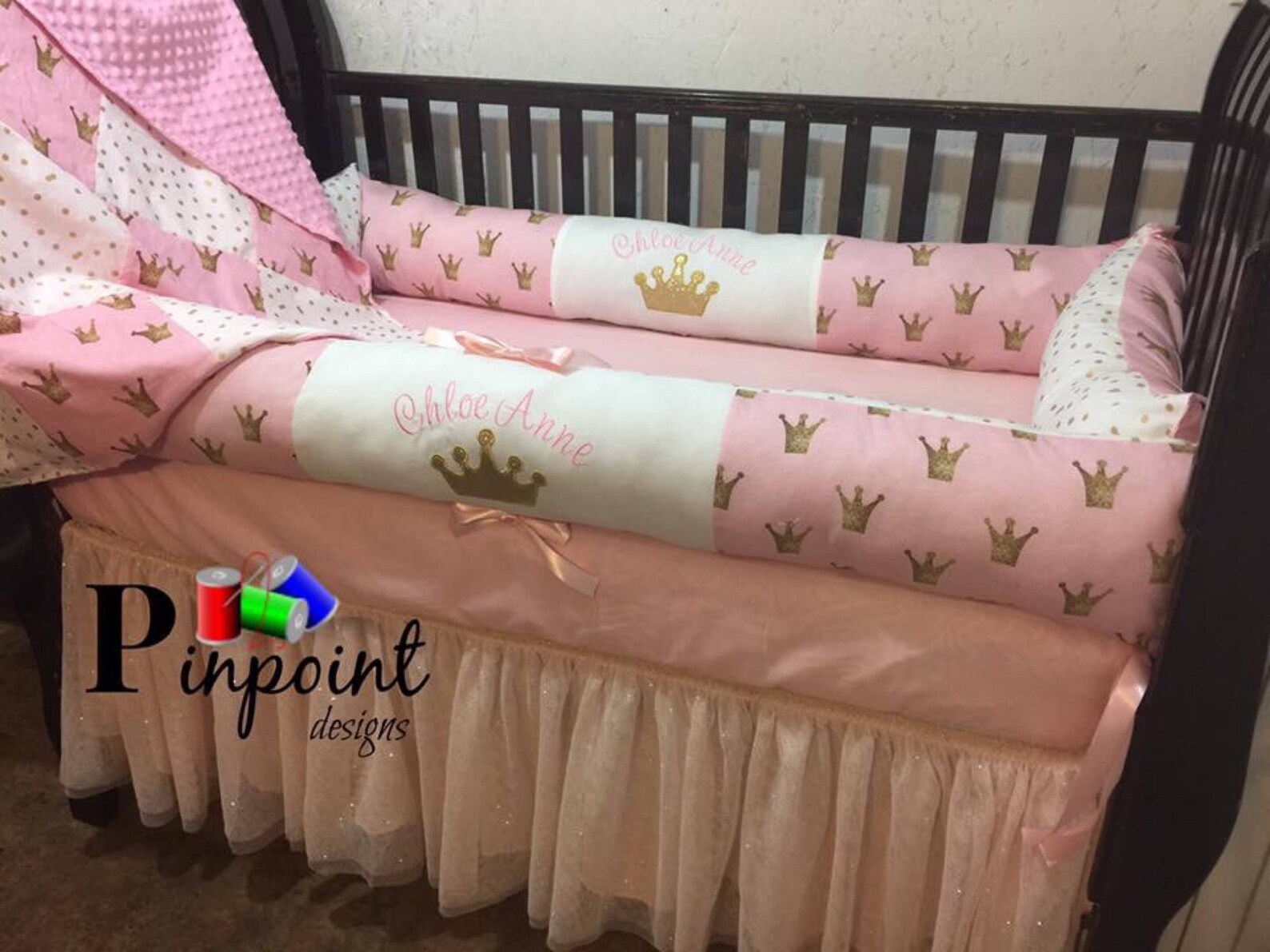 Princess crib bedding princess baby bed princess crib set Etsy