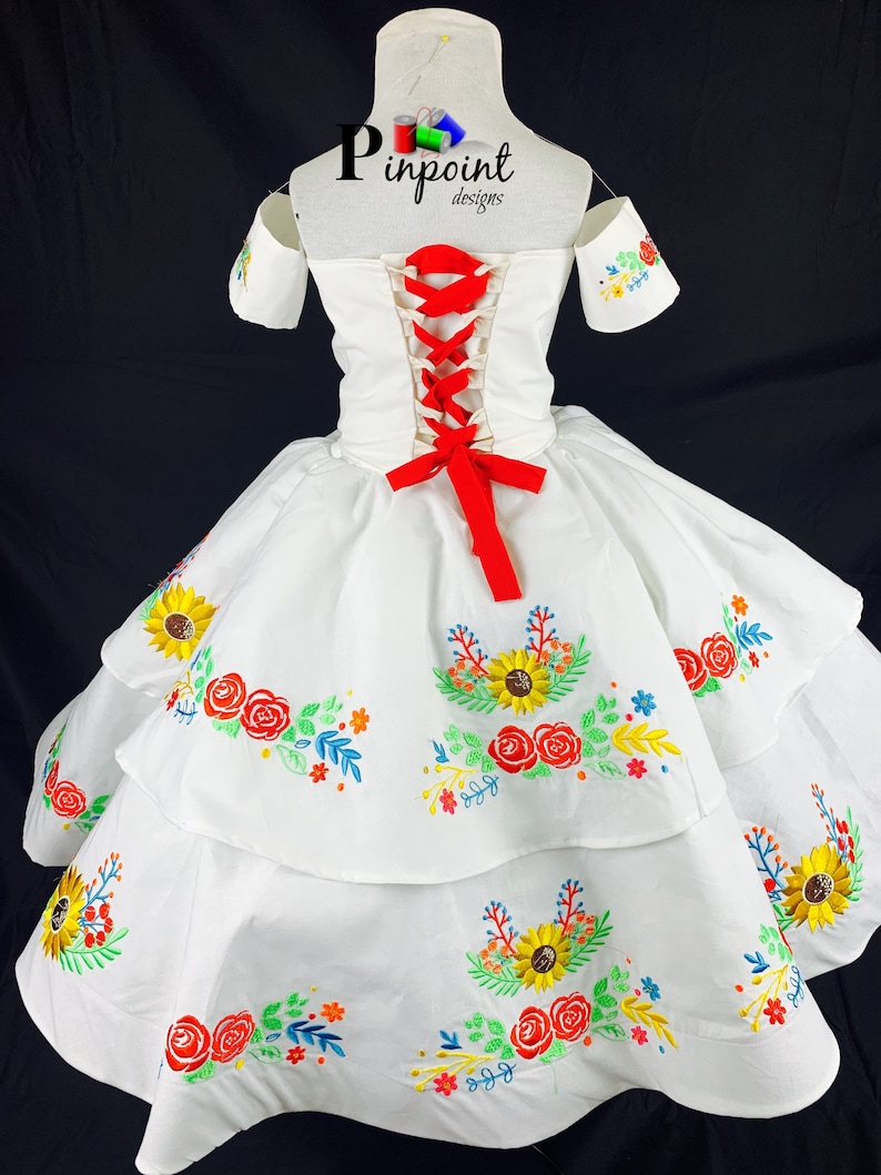 Girl Charro Dress Charro Dress Mexican Dress escaramuza Etsy