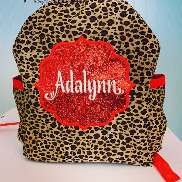 Cheetah Diaper Bag Etsy