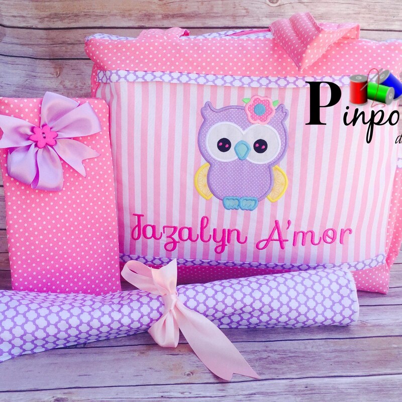 Washable Baby Diaper In Owl Design main image 0