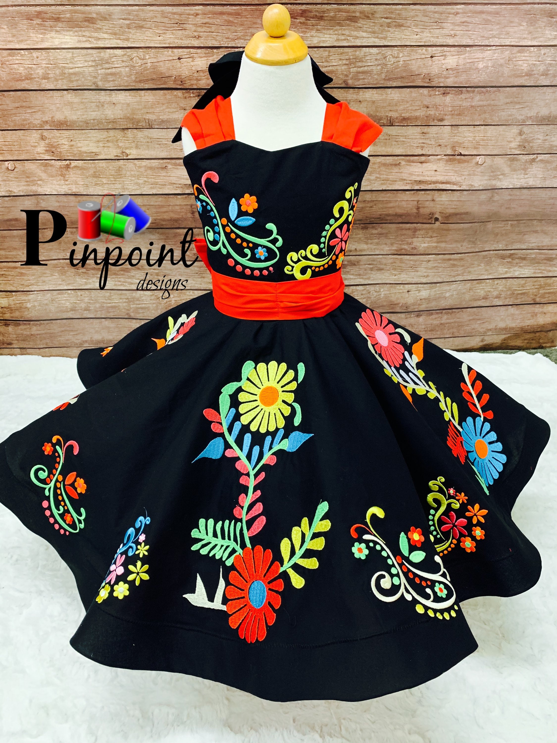 Charro Dress Mexican Dress Toddler Charro Dress Toddler Mexican
