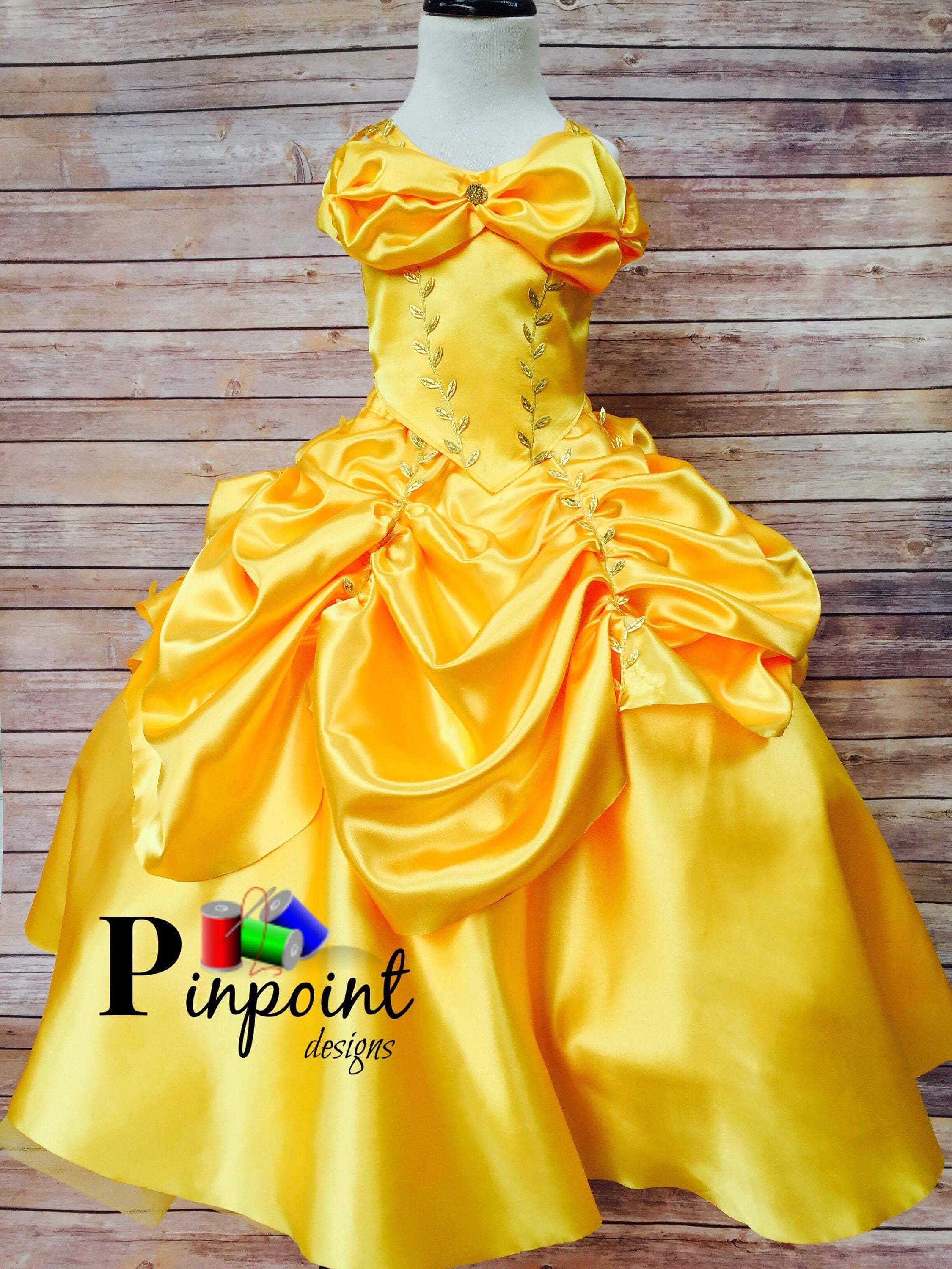 Vestido de princesa vestido de princesa vestido amarillo - Etsy México Vestido de princesa vestido de princesa vestido amarillo - Etsy México