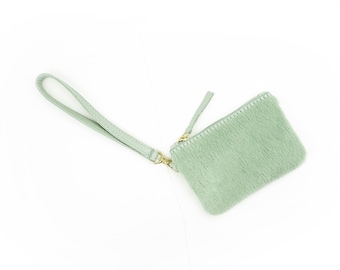 Bolsa de la moneda de la espuma de leche / bolsa / monedero de la moneda / cartera de la piel