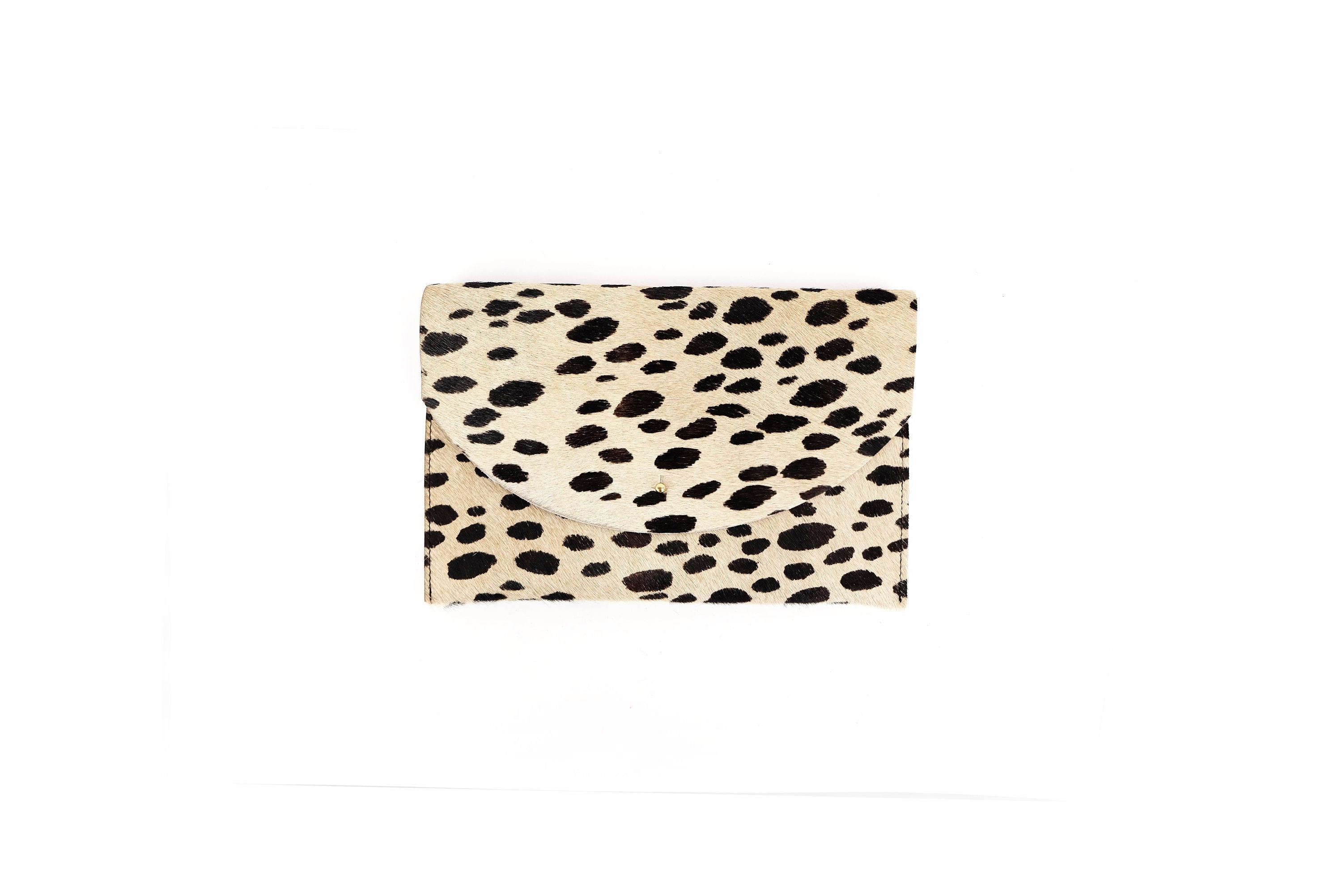 Cheetah Print Hair on Hide Envelope Clutch Bag iPad Sleeve | Etsy
