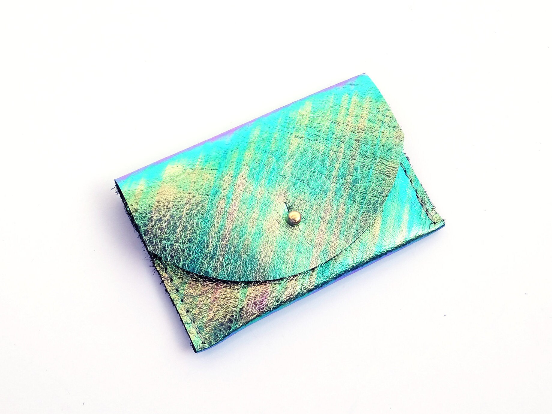 iridescent wallet