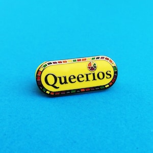 Queerios Emaille Pin