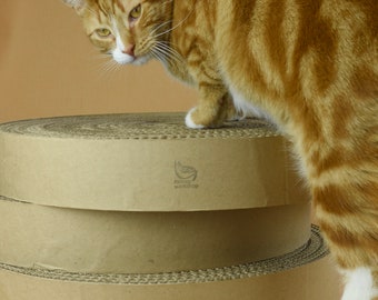 Replacement cardboard scratching inserts for scratchers by Catnap Workshop