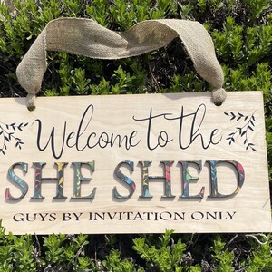 She Shed guys by invitation only-Digital file-SVG file-Cutting file- Glowforge-Cricut- Crafting-Mother&#39;s Day-Gift for her-Decor