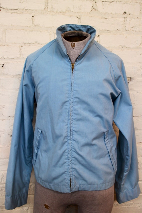 Vintage English Squire Lt Blue Jacket-PRICE REDUCE