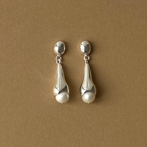 Brincos de pérolas Asawa