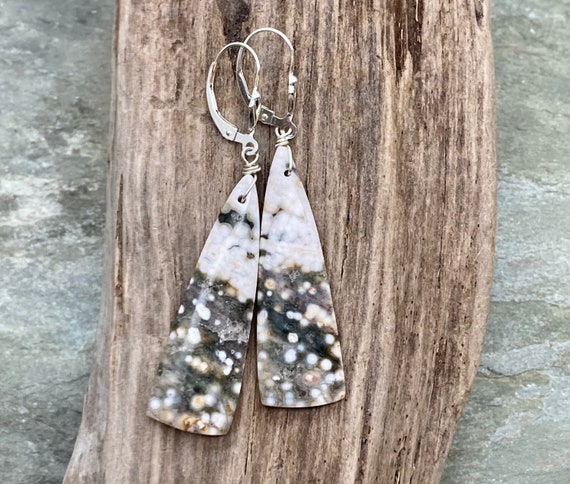 Ocean jasper earrings deals