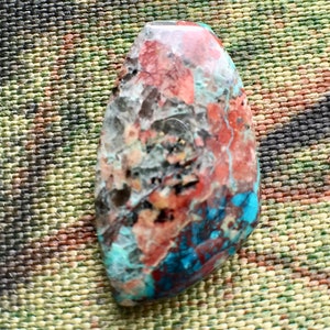 Rare Sonora Chrysocolla Freeform Cabochon