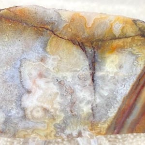 Crazy Lace Agate Rough Rock Slab for Cabbing