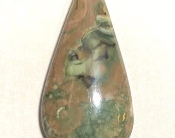 Rainforest Jasper Polished Cabochon