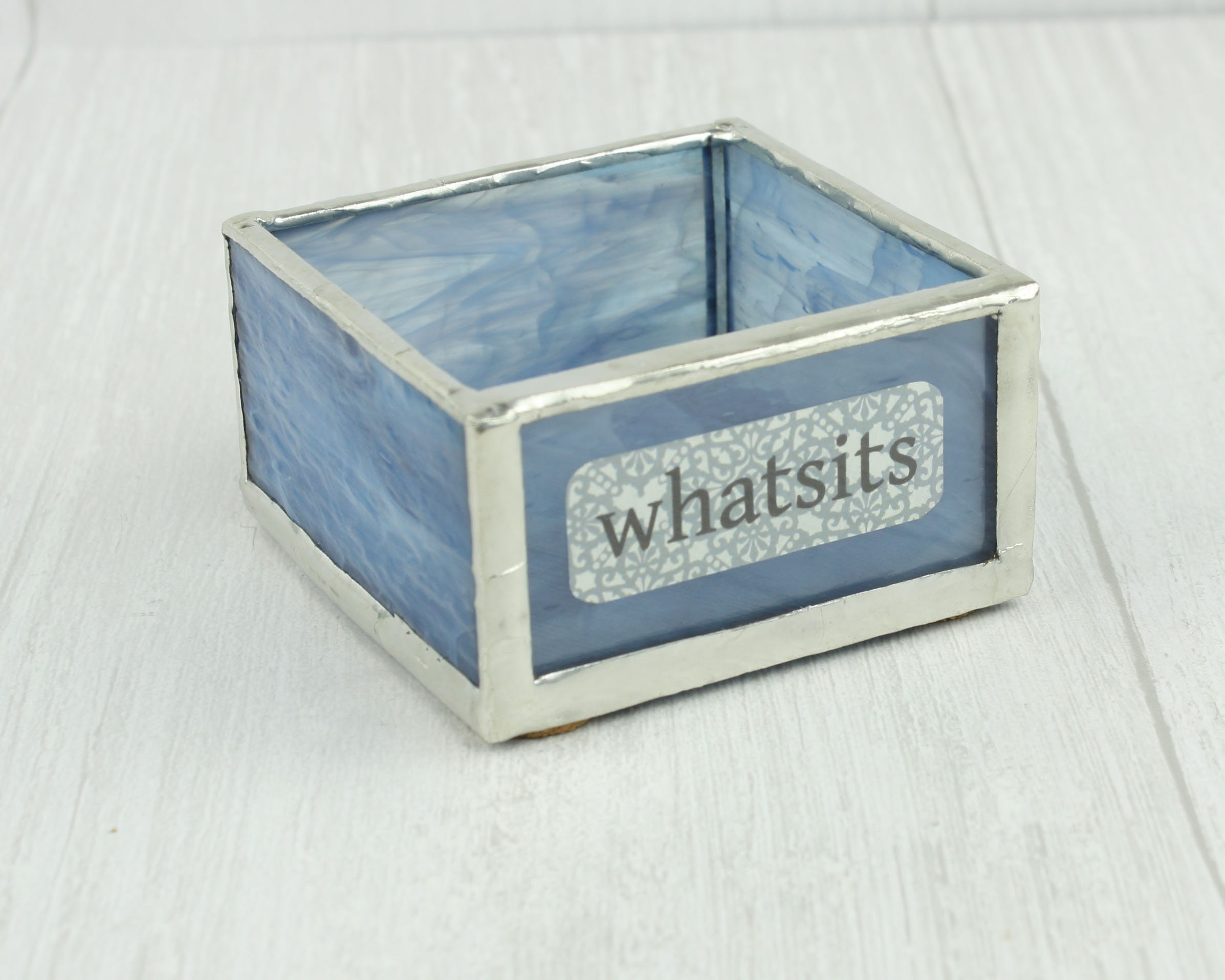 Glass Desk Organizer Executive Accessory Craft Tray Office Etsy