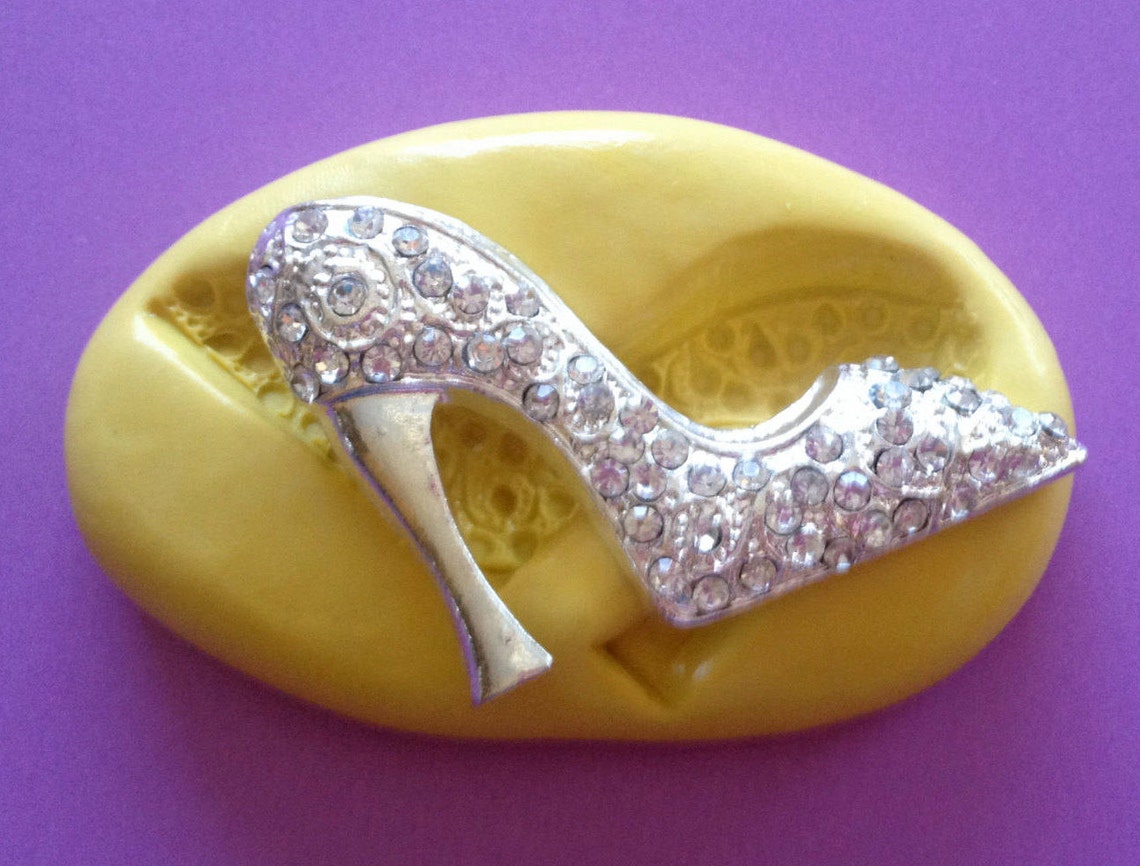 High Heel Fashion SHOE Silicone MOLD Clay Mold Craft Etsy