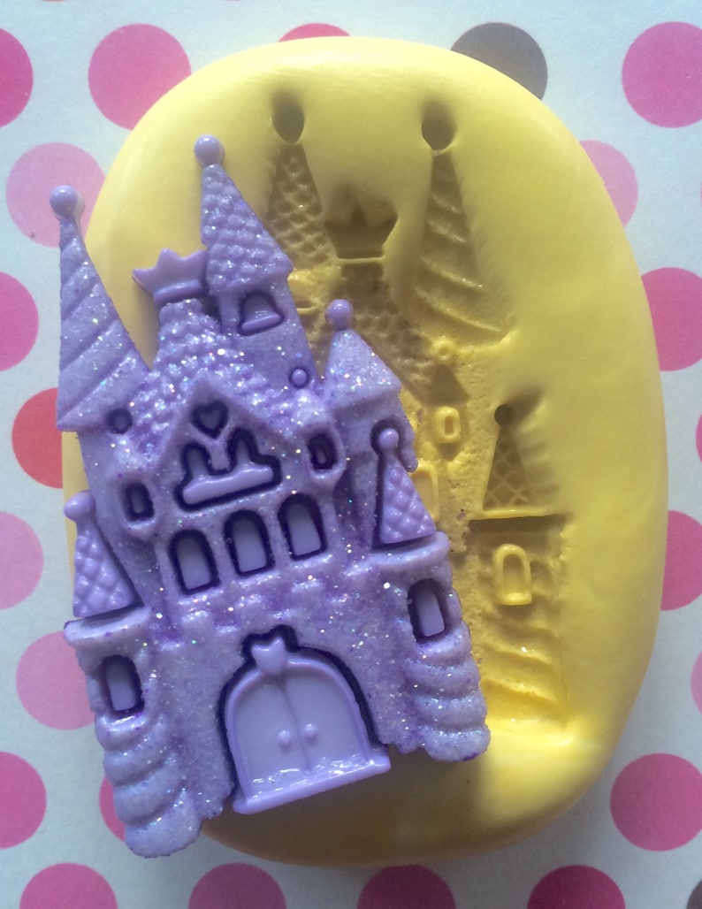 PRINCESS CASTLE Silicone Mold Candy Mold Princess Mold Etsy