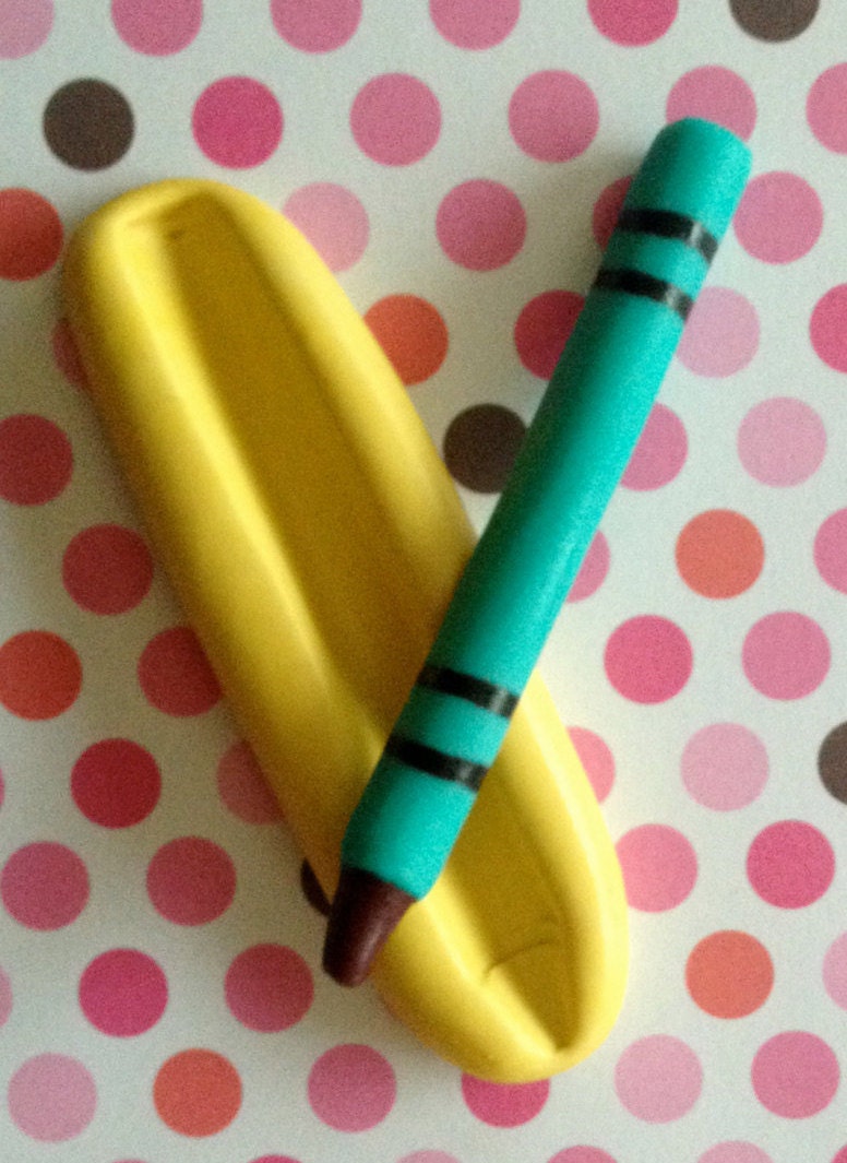 CRAYON Crayola Silicone MOLD Chocolate Mold Candy Mold Etsy