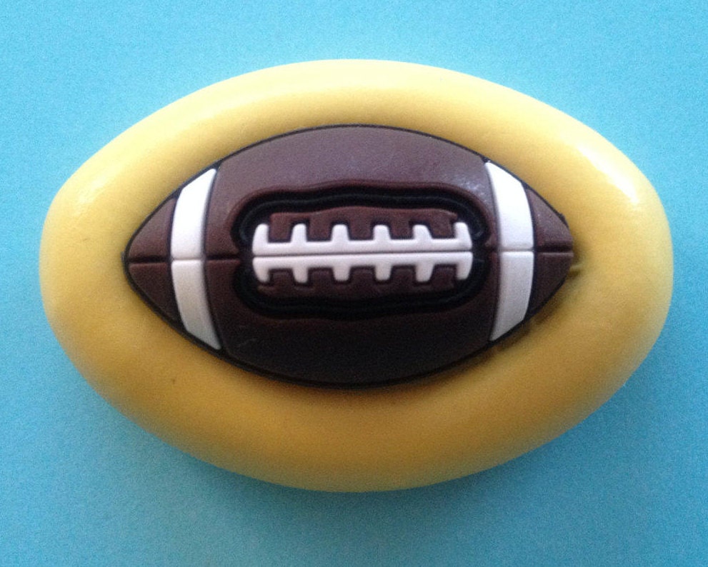 FOOTBALL Sports Silicone MOLD Soap Mold Fondant Mold Resin FOOTBALL Sports Silicone MOLD Soap Mold Fondant Mold Resin