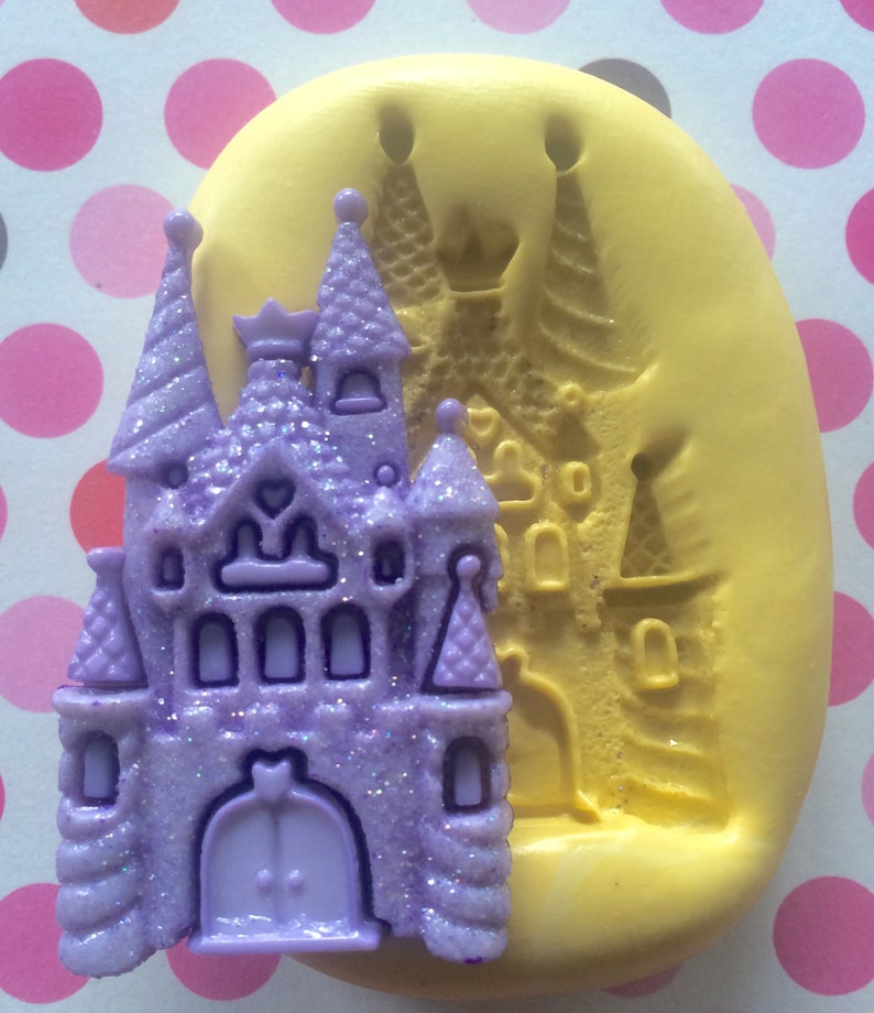 PRINCESS CASTLE Silicone Mold Candy Mold Princess Mold Etsy