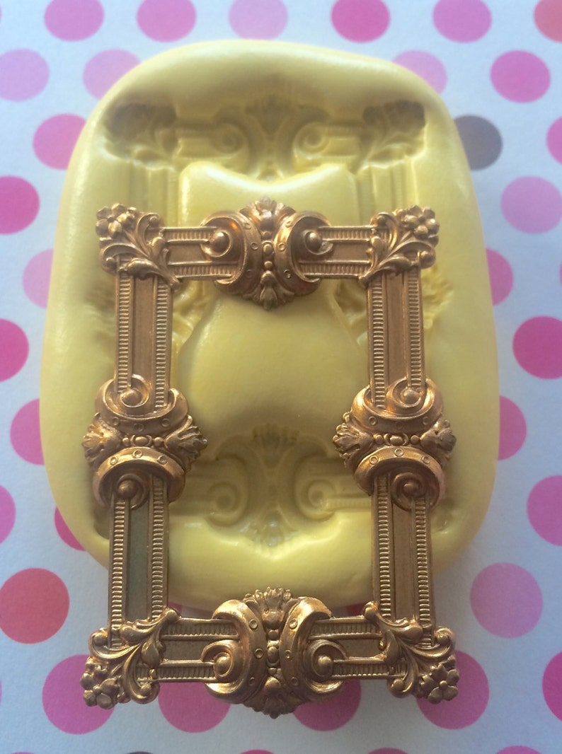Big Fancy Victorian FRAME Silicone Mold Frame Molds Picture Etsy