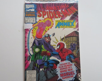 Spider-Man Annual 27 (1993), First Annex App, Trading Card, Polybagged A3