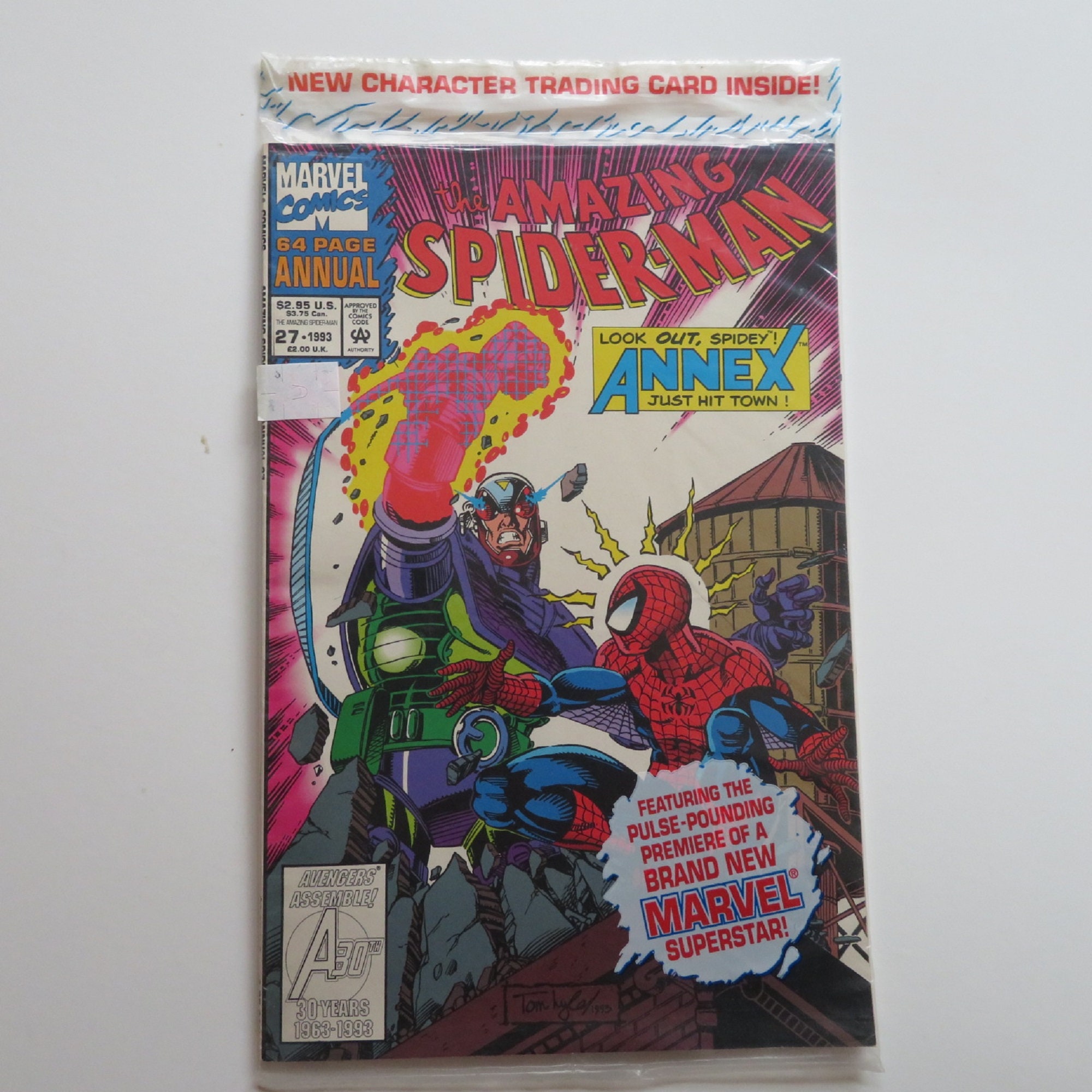 Spider-man Annual 27 (1993), First Annex App, Trading Card