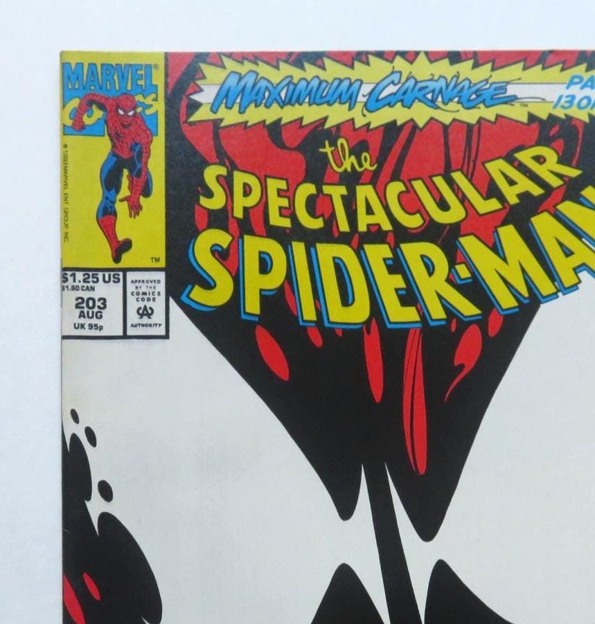 Spectacular Spider-man #203 Comic Book: Maximum Carnage 13 KEY