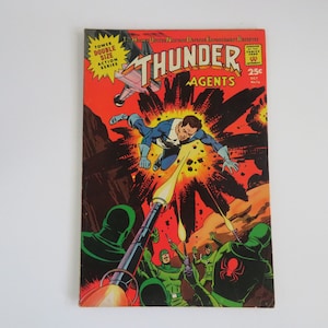 Thunder Agents 16 (1967) Wally Wood Cover Andor vs Dynamo Tower Action Series S
