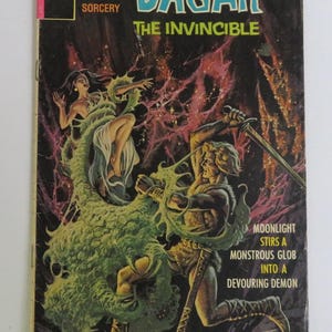 Dagar the Invincible Comic: #11 Tragg appearance, Sword and Sorcery, Whitman (1975) CD