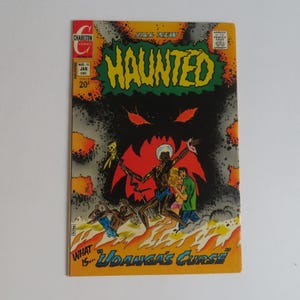 Haunted 10 (1973) Anthology comic, Joanga&#39;s Curse, Charlton Comics GH