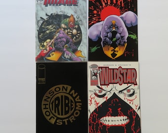 Image Comics Lot: Wildstar, Maxx, Tribe, Darker Image (1993) LT