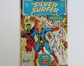 Silver Surfer Annual 1 (1988): Evolutionary War, Eternals & Super Skrull