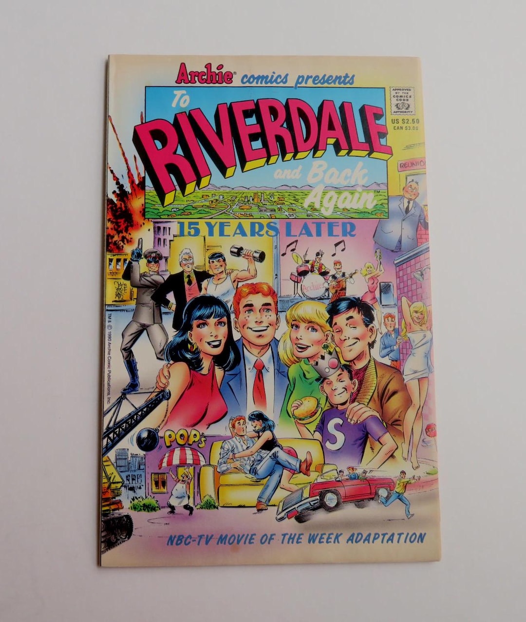 To Riverdale and Back Again Comic: #1 Movie of Week Adaptation, Archie ...