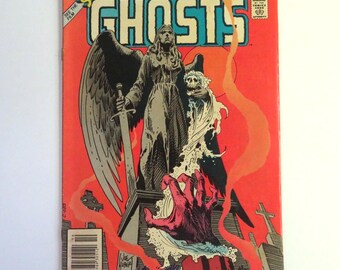 Ghosts Comic #105: 10th Anniversary Issue, Joe Kubert Cover. DC GH