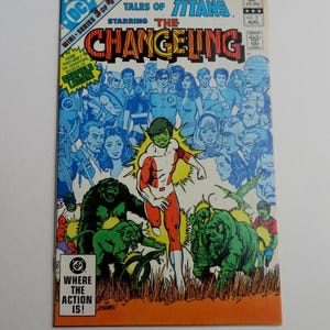 Tales of the New Teen Titans 3 (1982) The Changeling, DC Comics T