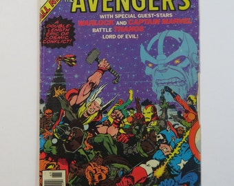 Avengers Annual 7 (1977) King Size Thanos Final Threat