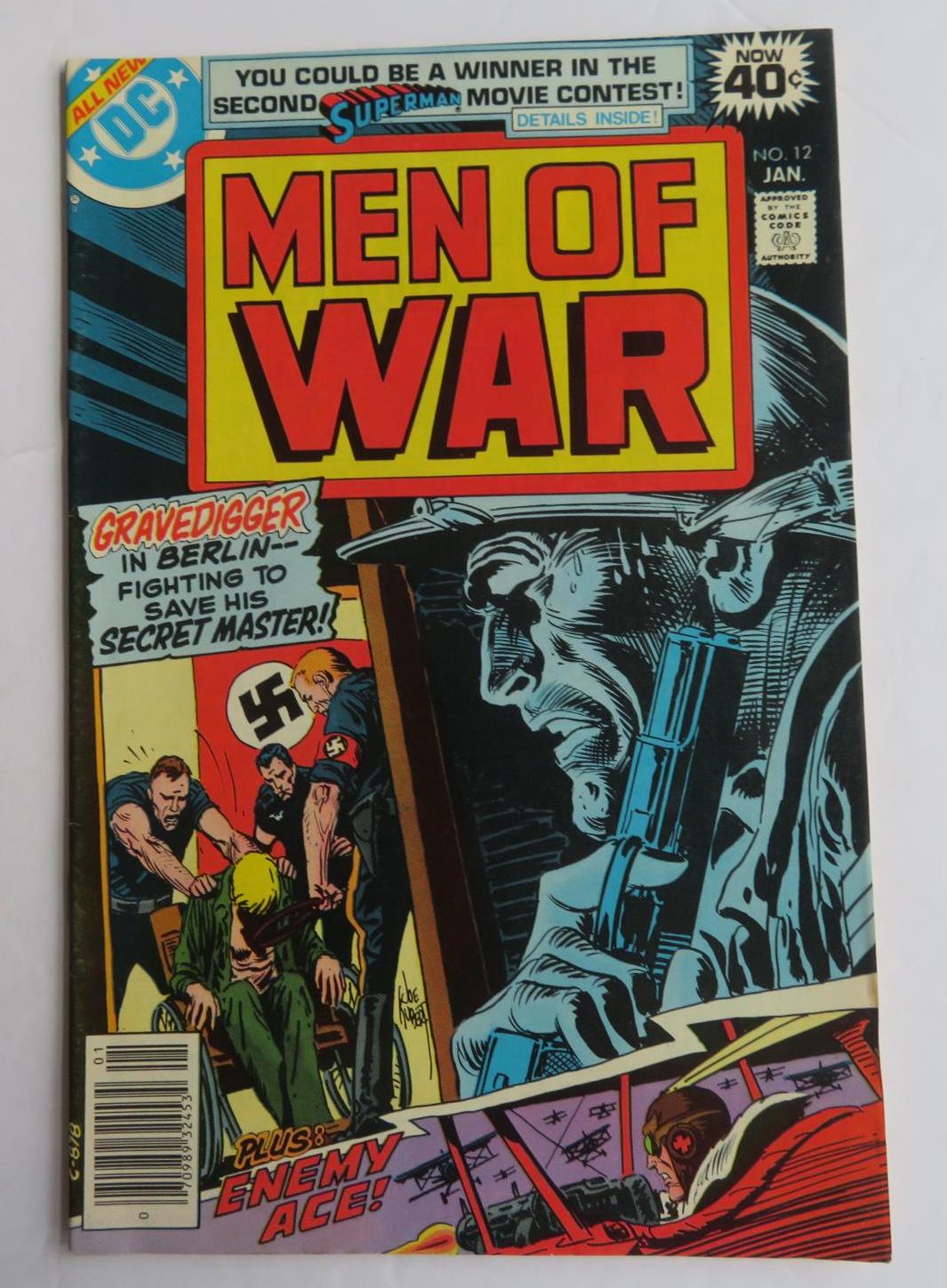 Men of War Comics: #s 12-15, U CHOOSE Issue, Gravedigger, DC (1979)  M