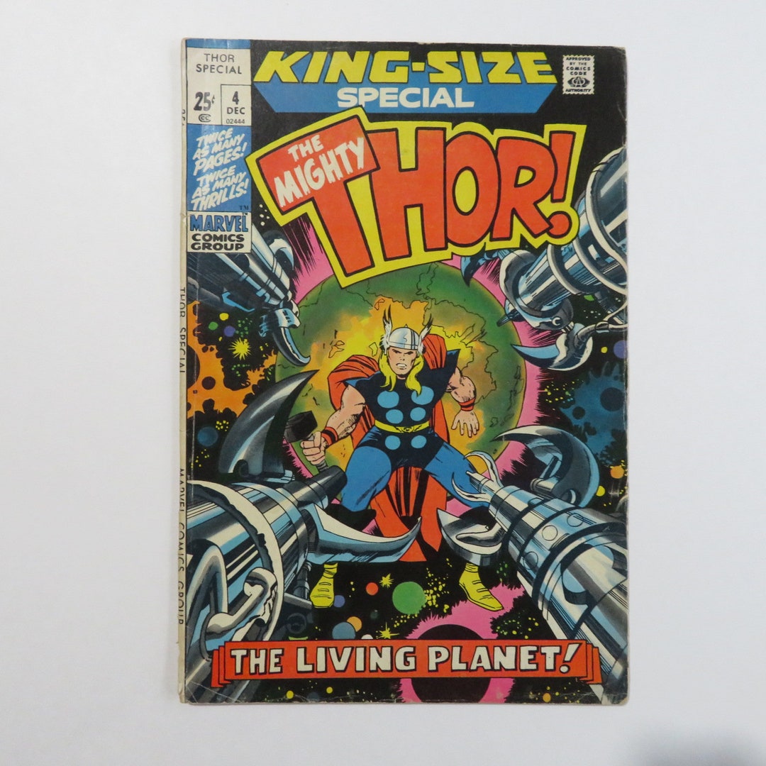 Thor Comic: Annual #4 King Size, Jack Kirby Reprints, Marvel (1971
