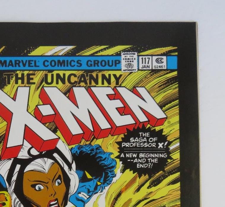 Uncanny X-men #117 Comic Book: Marvel Legends Reprint, Black