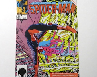 Web of Spider-Man Comic: #6 (1985) KEY, Secret Wars II Crossover A1