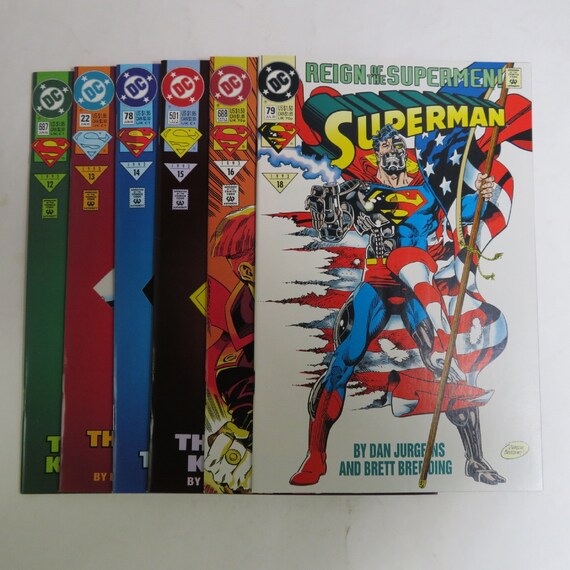 Superman The Man Of Steel 22 Vf Dc Comics Comic Book Jun 1993 De41 Ad18 Hipcomic