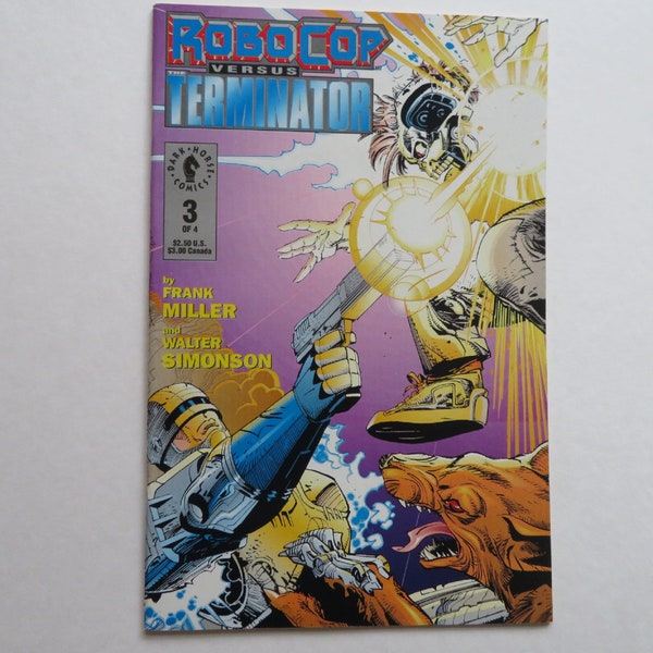 Robocop versus Terminator 3 (1992) Dark Horse Comics S