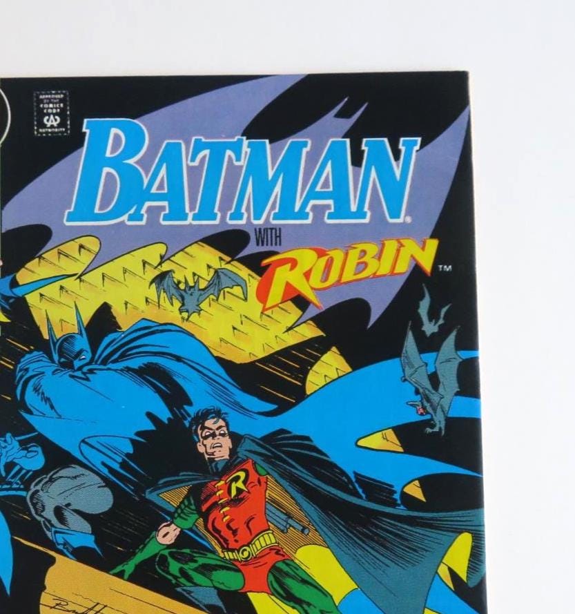 Batman Comic: #465 Batman & New Robin, Newssprint, DC (1991) NB - Etsy