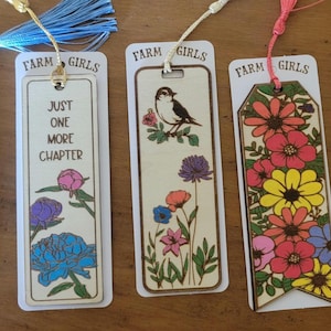 Wood Bookmarks