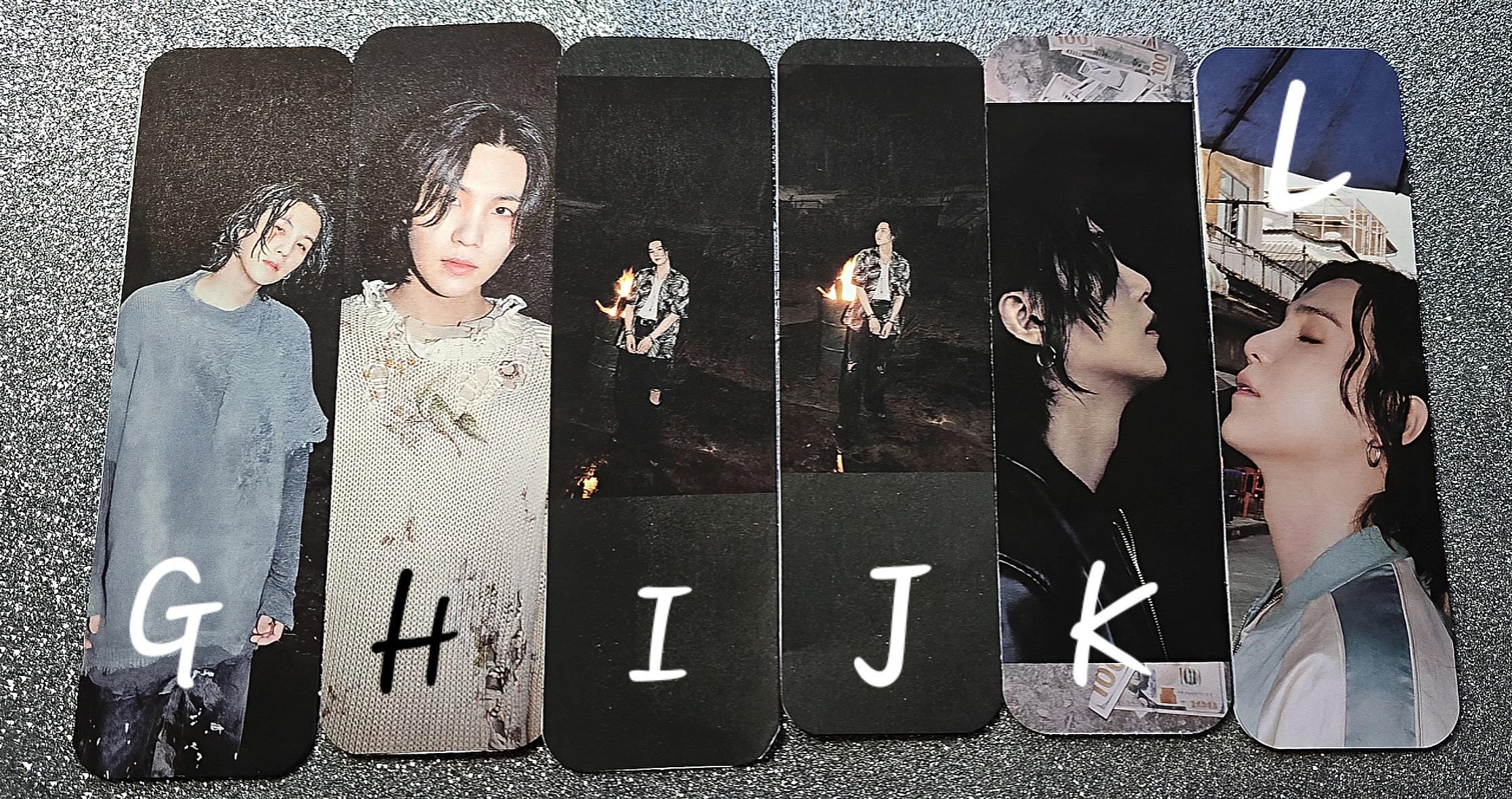 【BTS】bookmark★SUGA BTS Suga Bookmarks - Etsy
