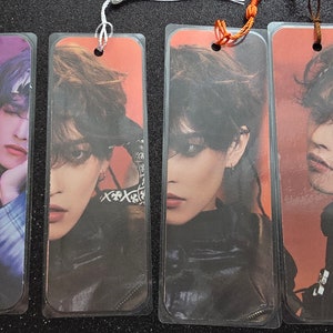Hongjoong 2 sided bookmarks
