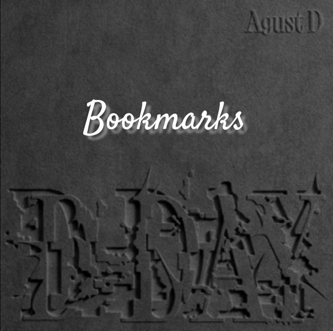 【BTS】bookmark★SUGA BTS Suga Bookmarks - Etsy
