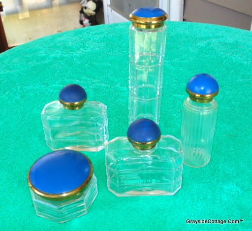 vintage vanity travel case